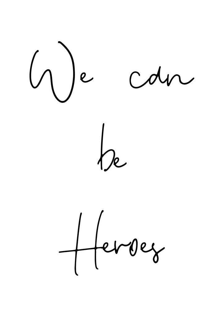 Detail of We can be heroes by Joumari