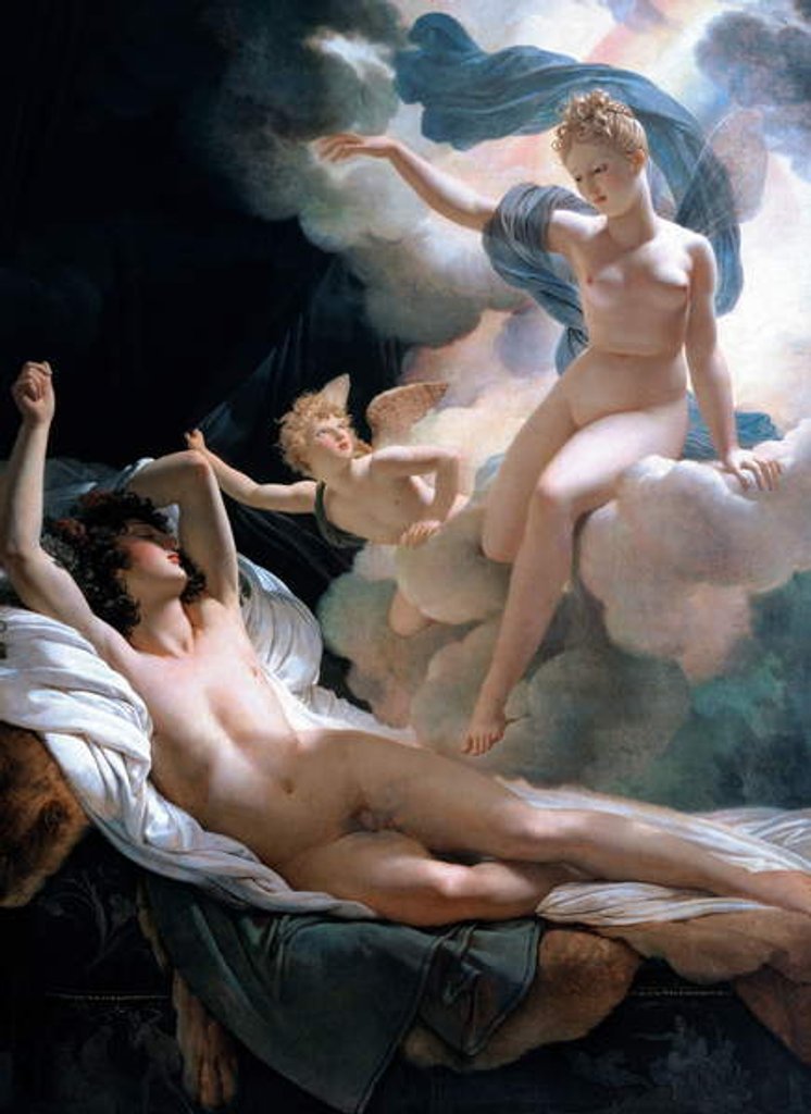 Detail of Morpheus and Iris, 1811 by Baron Pierre-Narcisse Guerin