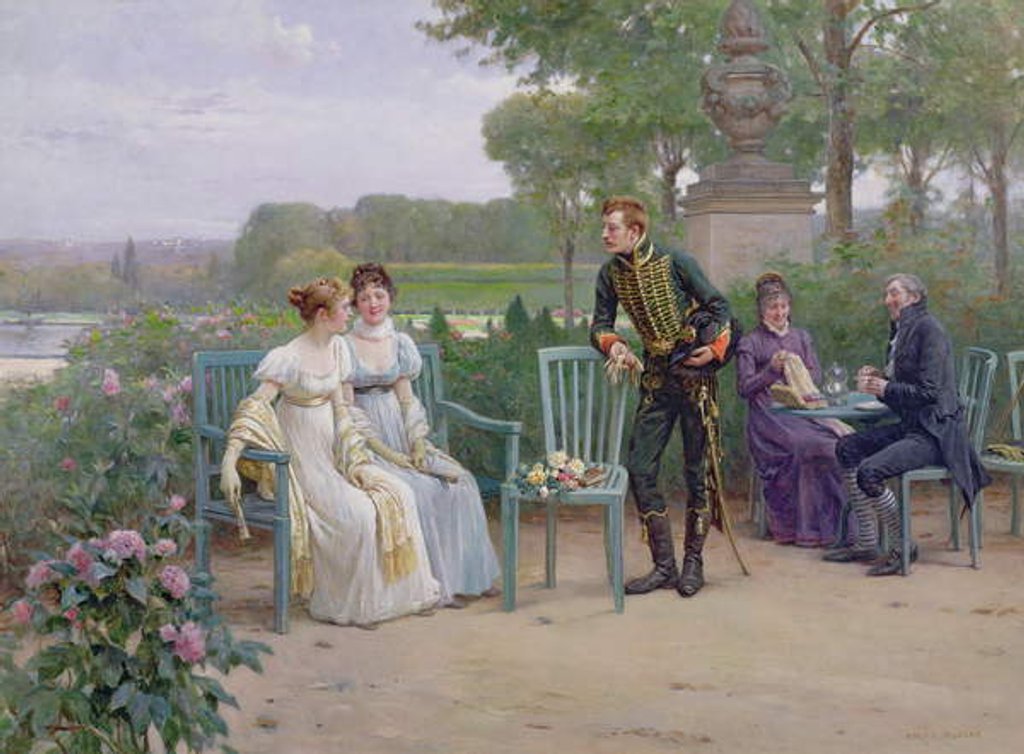 Detail of The Proposal by Adrien Moreau