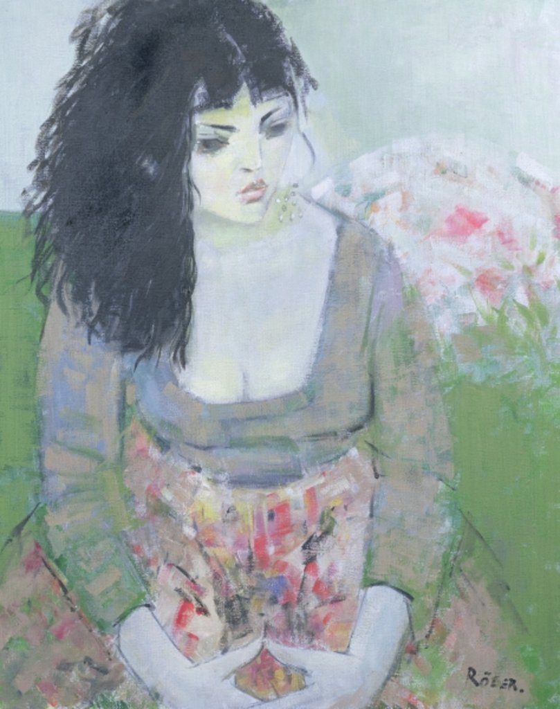 Detail of Indian Earring by Endre Roder