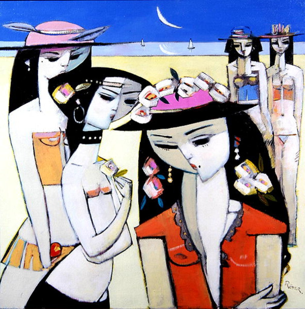 Detail of Us Three and Two Others, 2008 by Endre Roder