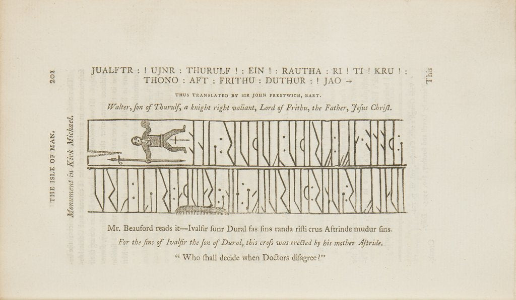 Detail of A Tour through The Island of Mann in 1797 and 1798 by John Feltham