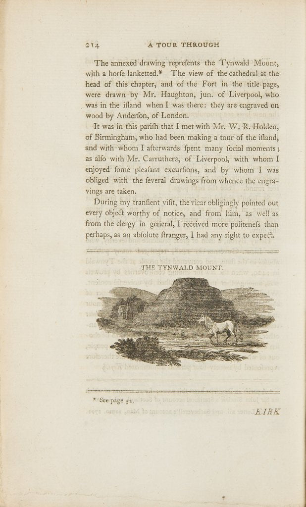 Detail of A Tour through The Island of Mann in 1797 and 1798 by John Feltham