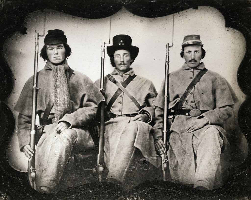 Detail of Confederate Soldiers by Anonymous