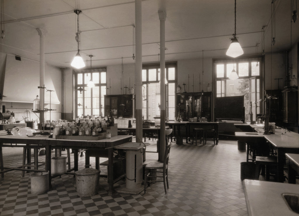 Detail of Empty Laboratory in Paris by Anonymous