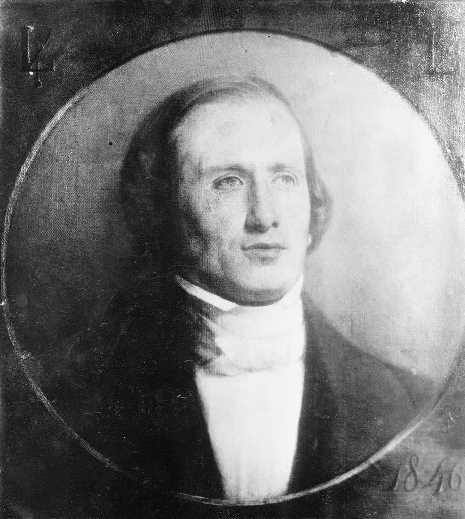Detail of Portrait of Urbain Jean Joseph Leverrier by Anonymous