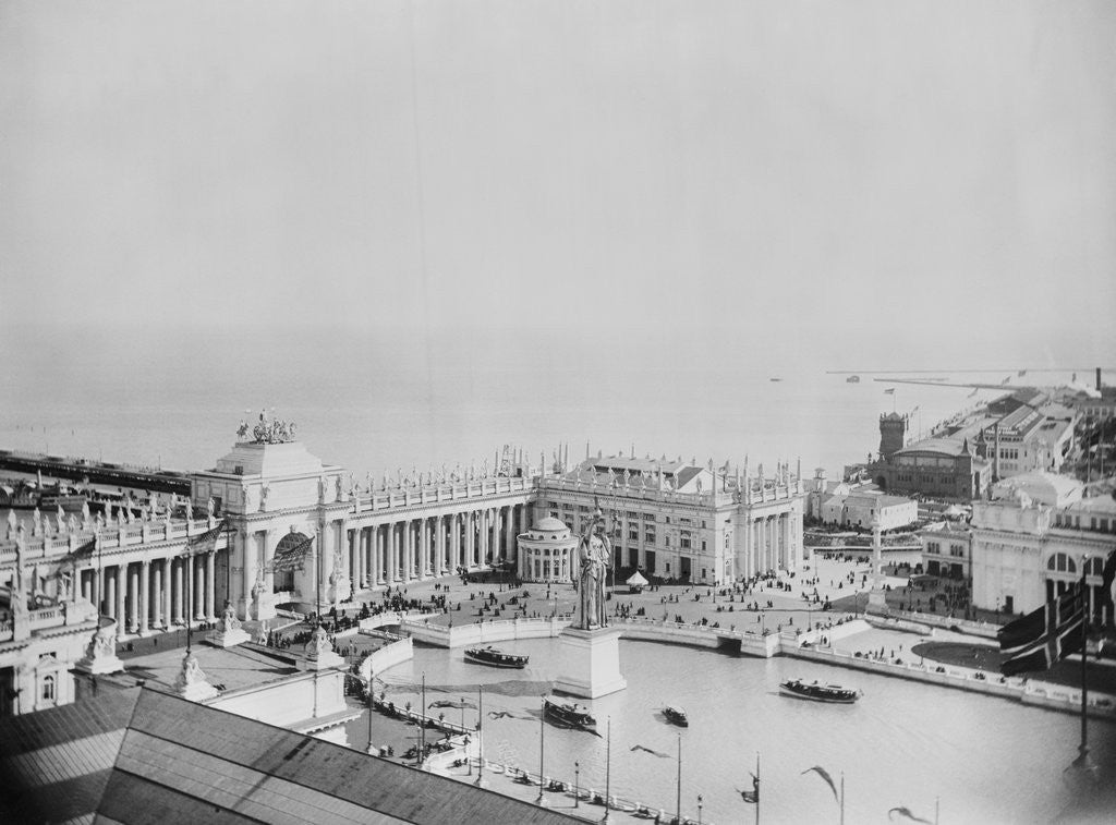 Detail of Columbian Exhibition at World's Fair by Anonymous