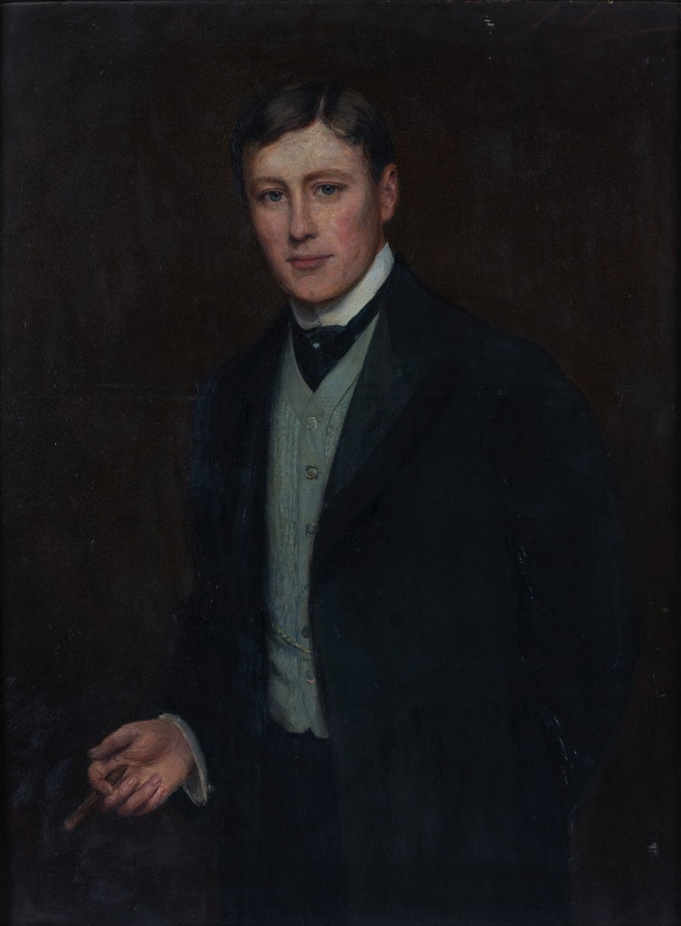 Detail of Portrait of L.M. Jopling by Louise Jopling