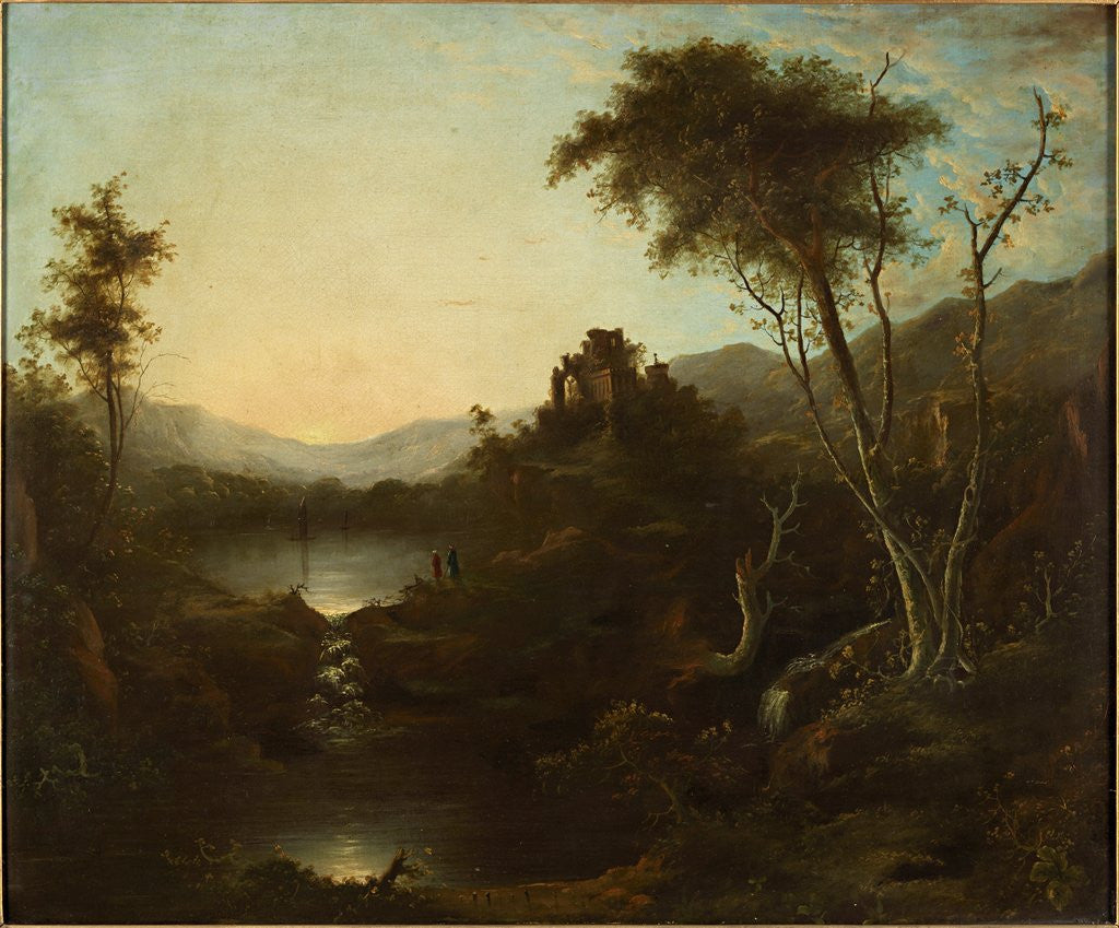 Detail of Landscape with Ruins by Sebastian Pether