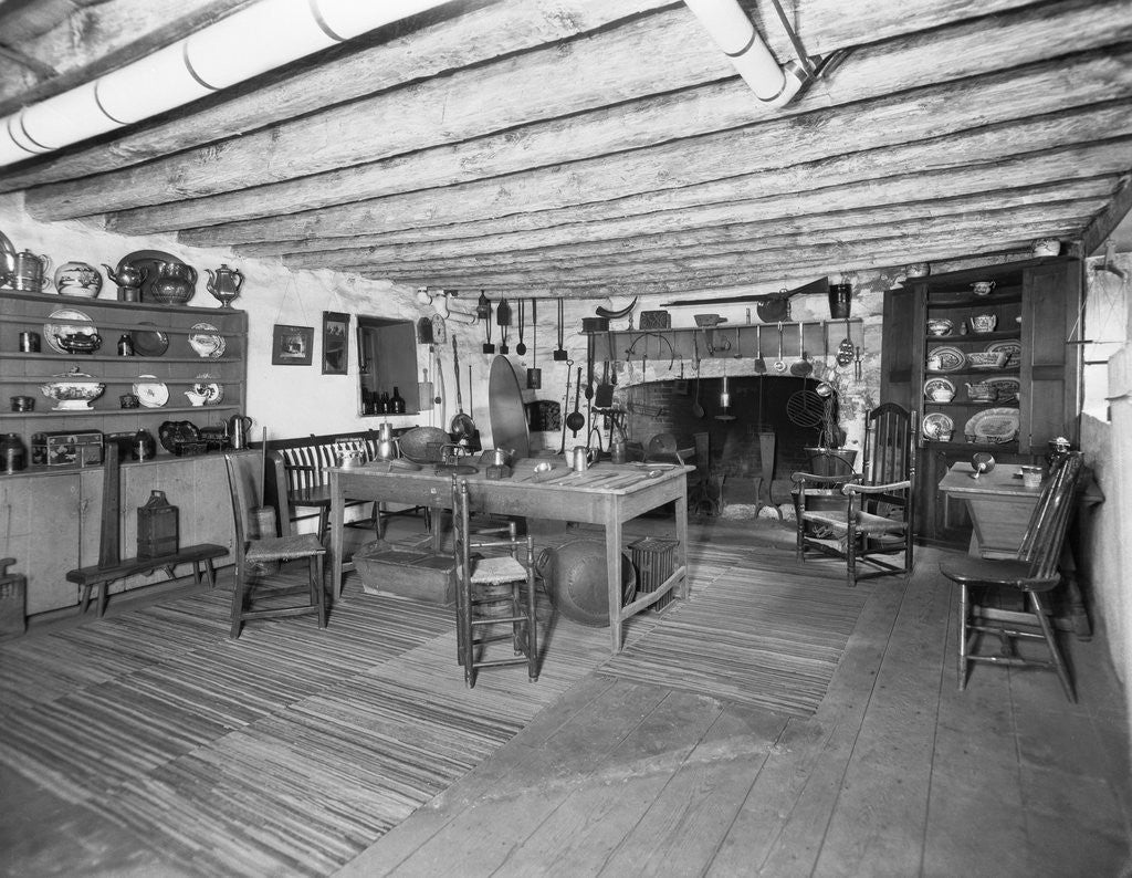 Detail of Colonial Kitchen by Anonymous