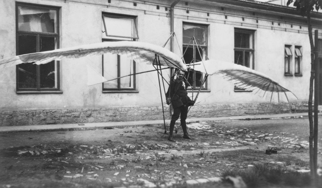 Detail of Birdman Flying Machine by Anonymous
