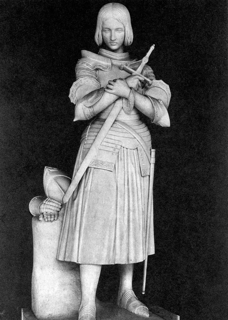 Detail of Joan of Arc by Anonymous