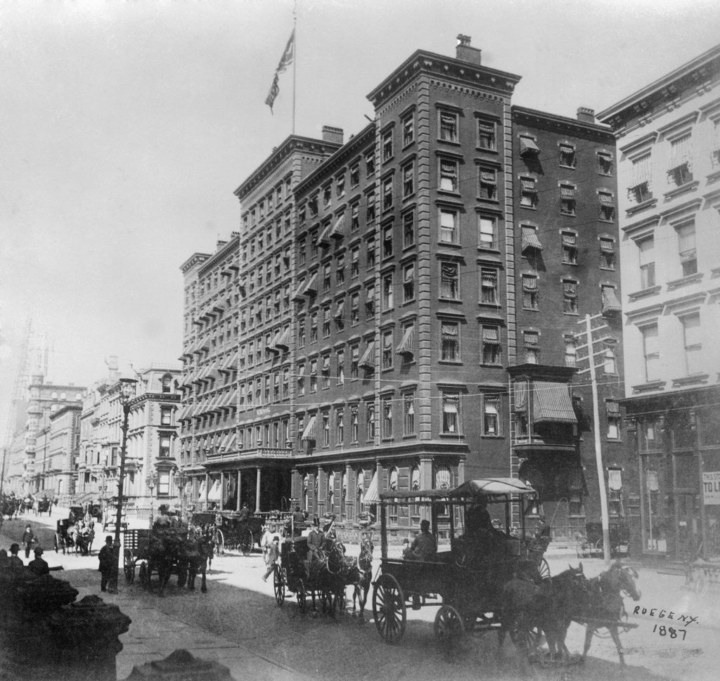 Detail of Windsor Hotel by Anonymous