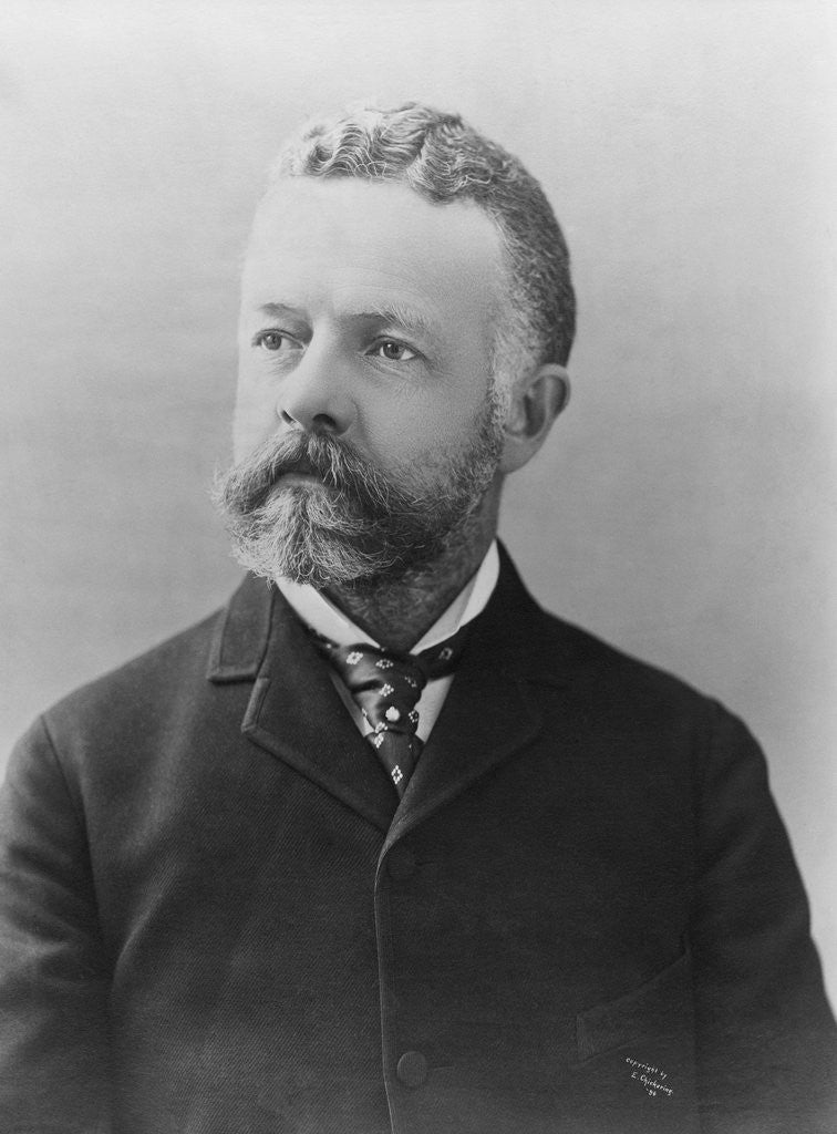 Detail of Portrait of Henry Cabot Lodge by Anonymous