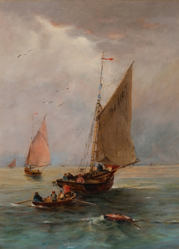 Detail of Ship 'Mary' by Thomas Harrison Hair