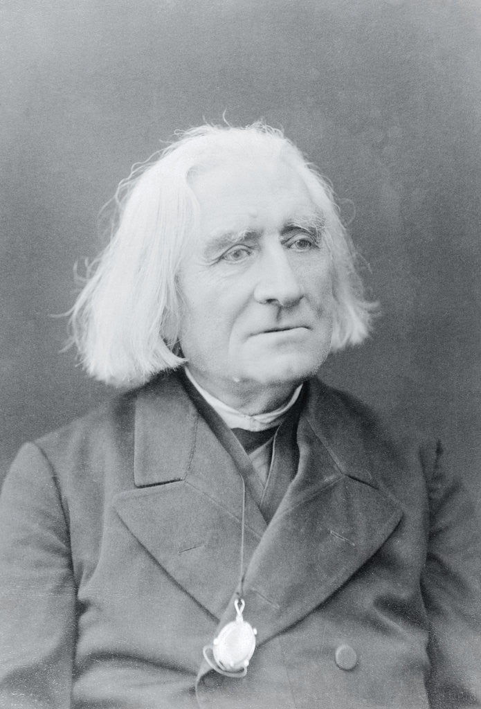 Detail of Portrait of Franz Von Liszt by Corbis
