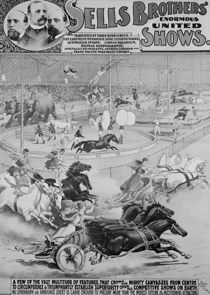 Detail of Circus in Full Swing by Anonymous