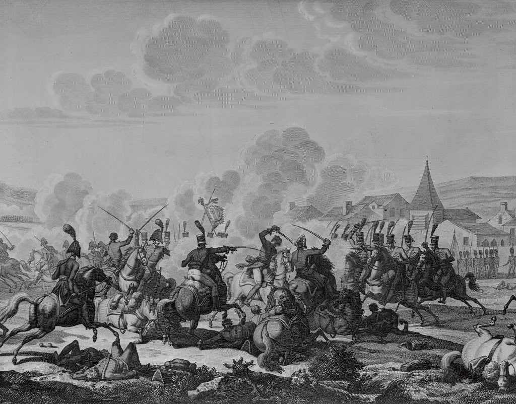Detail of Illustration Depicting Battle of Jena by Anonymous