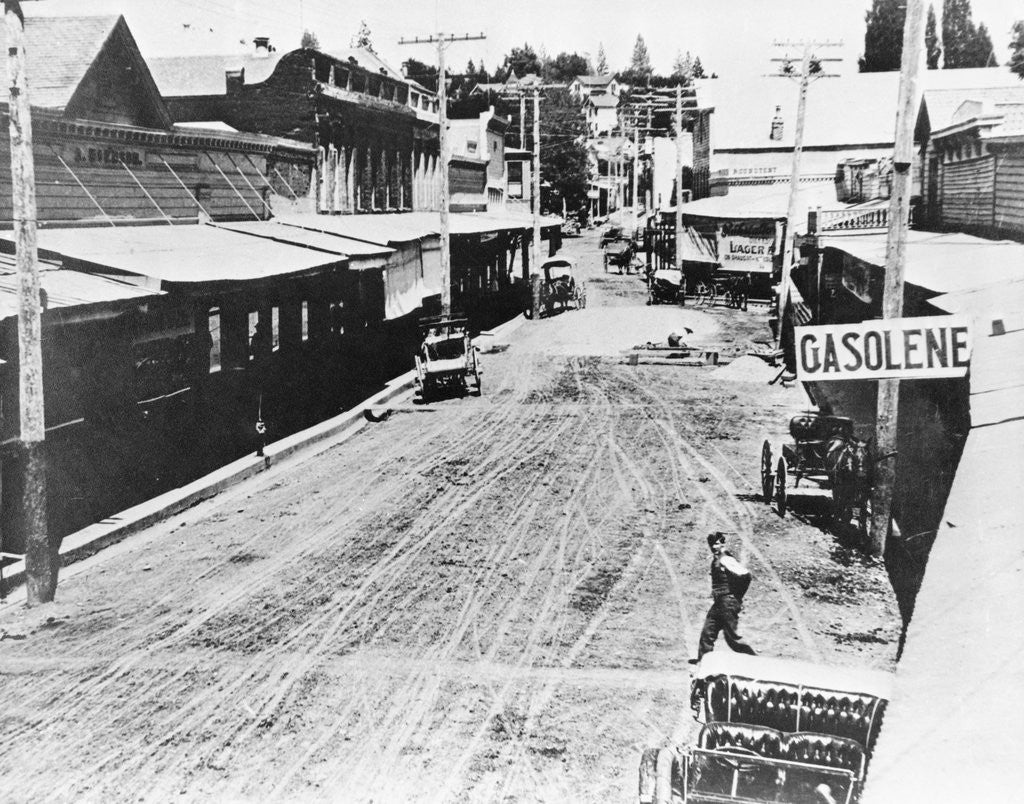 Detail of Placerville in 1900 by Anonymous