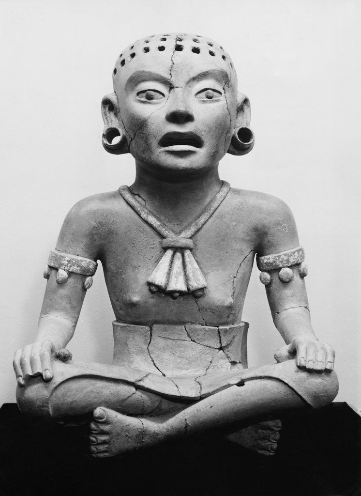 Detail of Fertility Goddess Sculpture by Anonymous