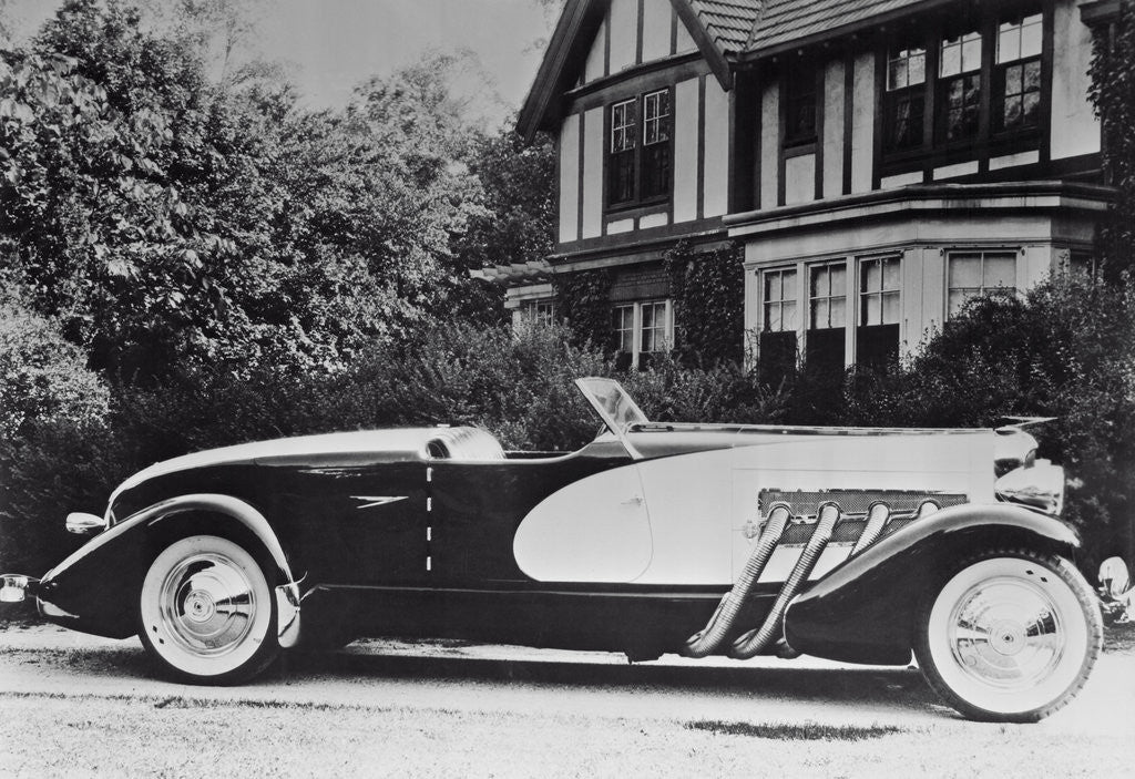 Detail of Duesenberg Automobile by Anonymous