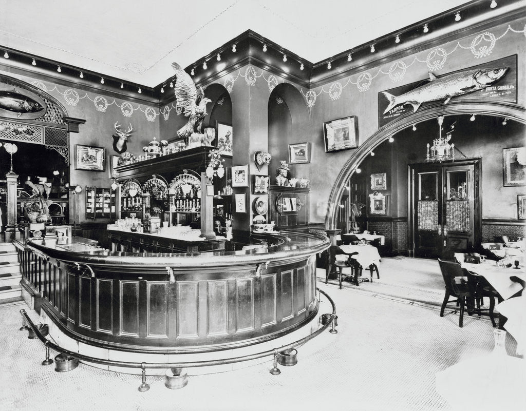 Detail of Gay Nineties Bar by Anonymous