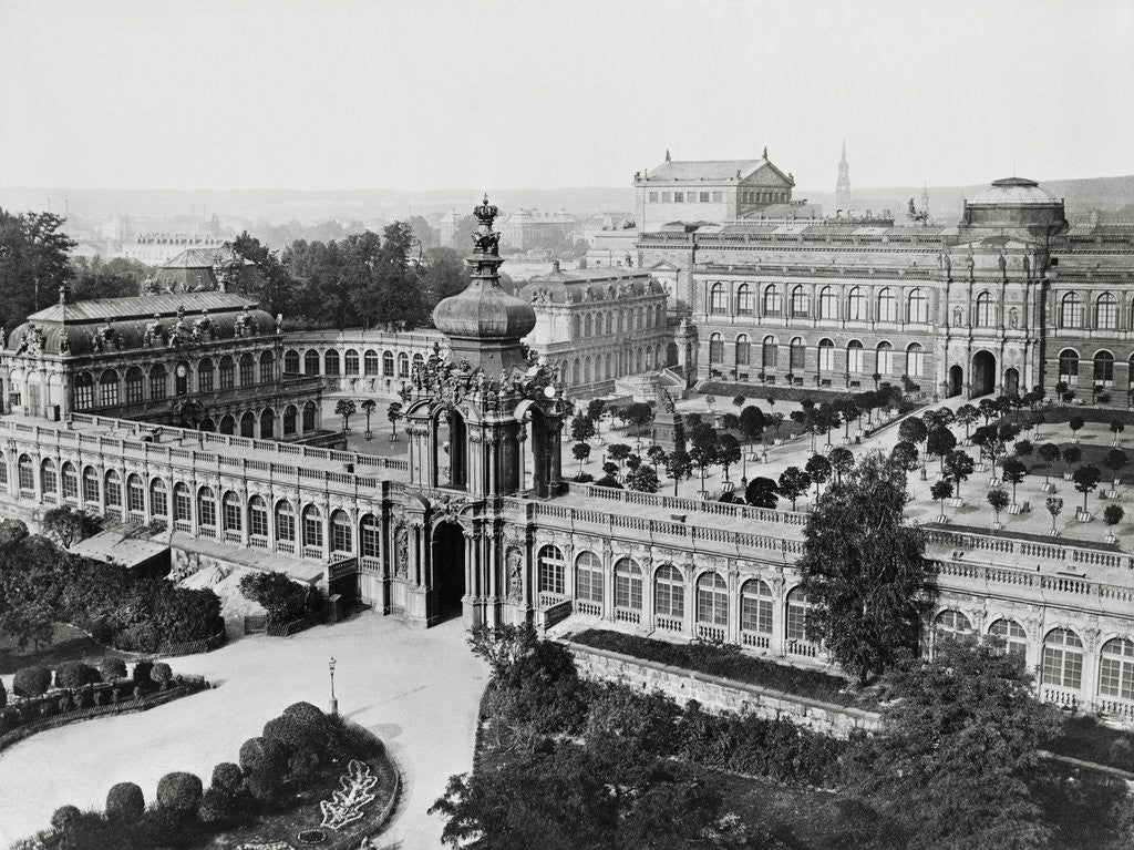 Detail of Zwinger Palace Museum by Anonymous