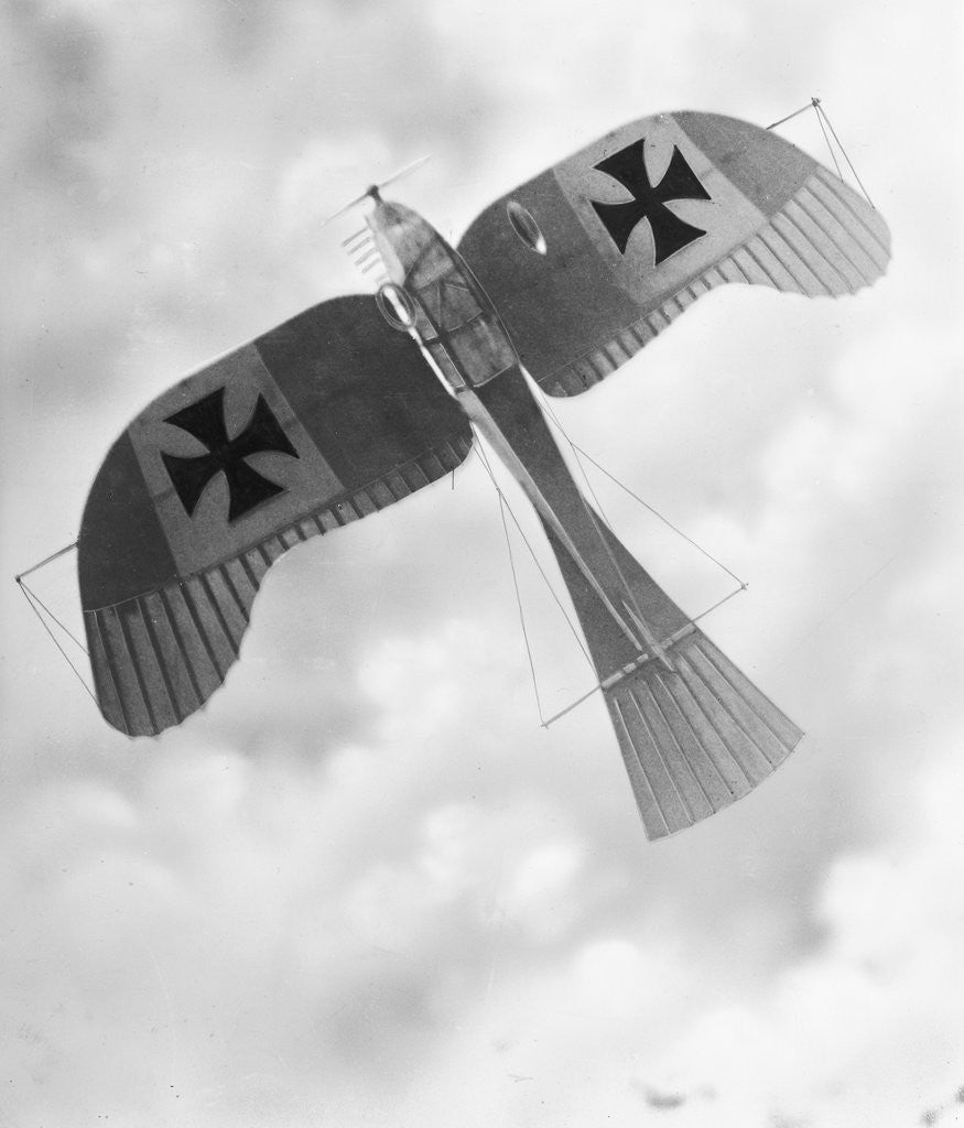 Detail of Model of a German Rumpler Taube Aircraft by Corbis