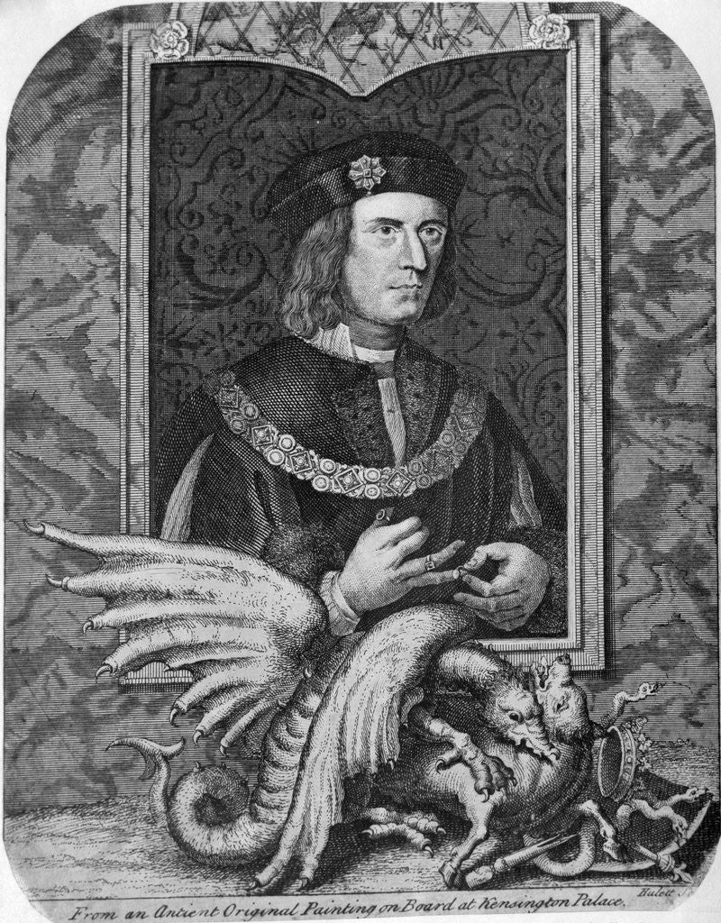 Detail of Portrait of Richard III by Anonymous