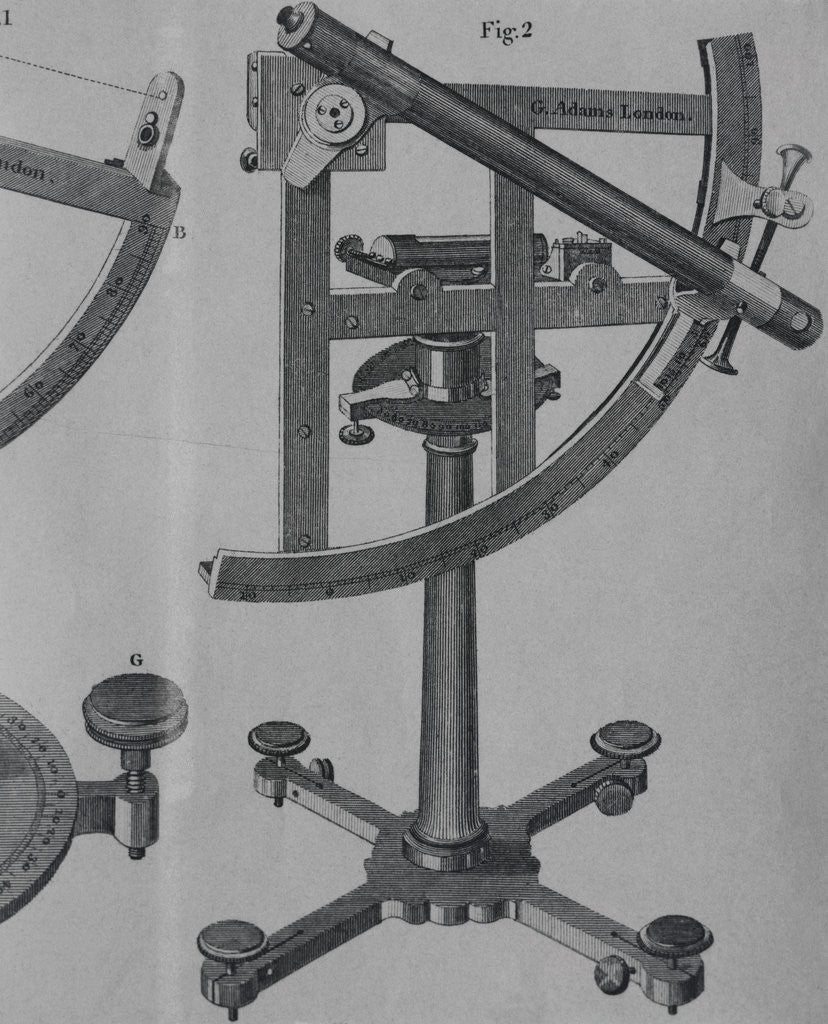 Detail of Illustration of Bird's Quadrant by Anonymous