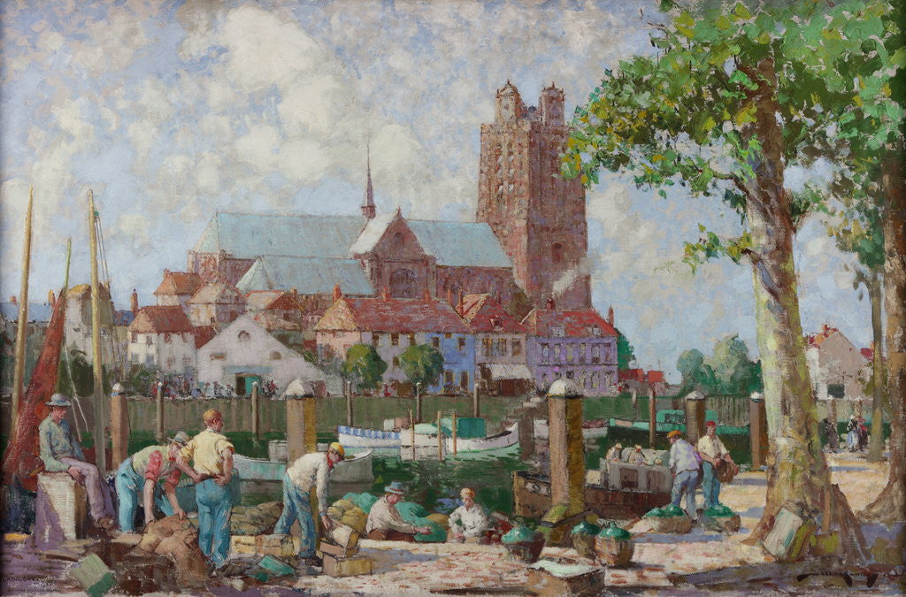Detail of Dordrecht by William Lee-Hankey