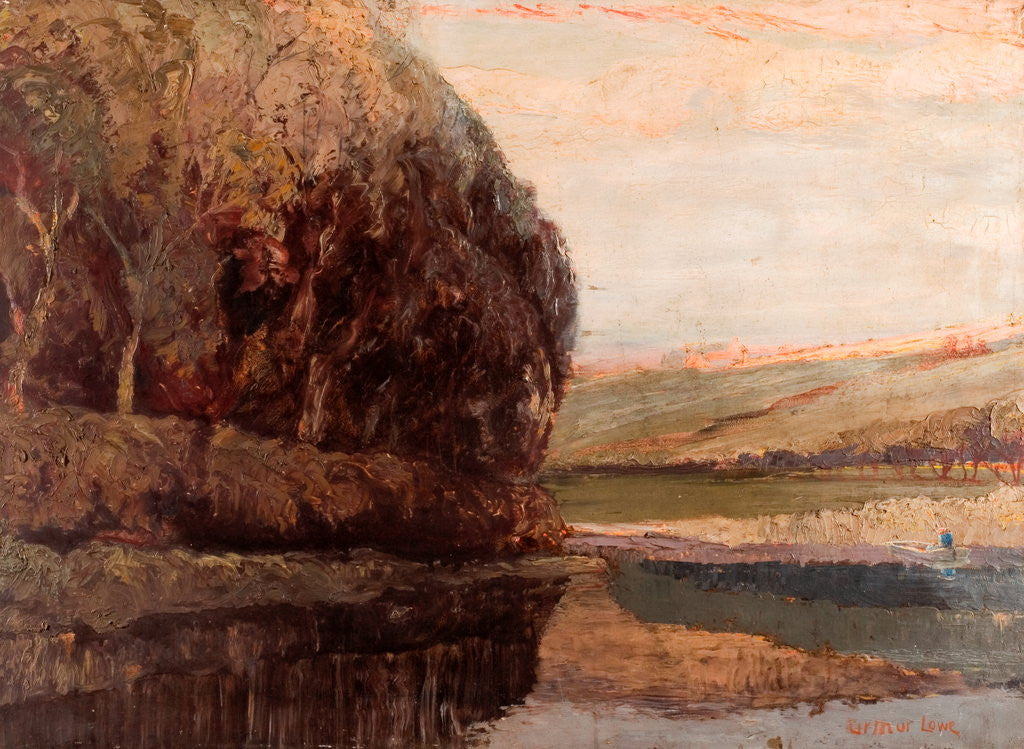 Detail of Evening by Arthur Lowe