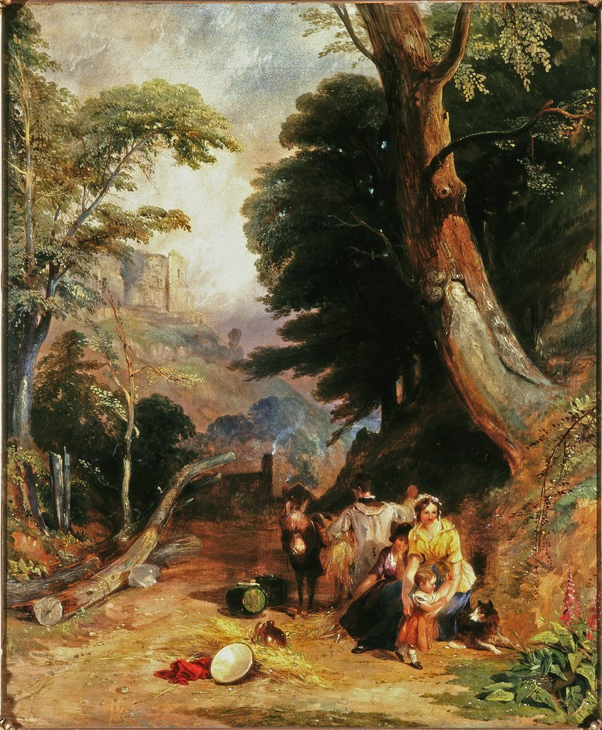 Detail of Richmond by Thomas Miles Richardson Senior