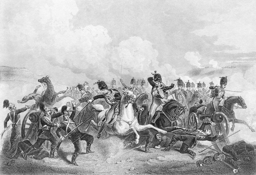 Detail of Illustration Depicting Battle at Balaklava. by Corbis