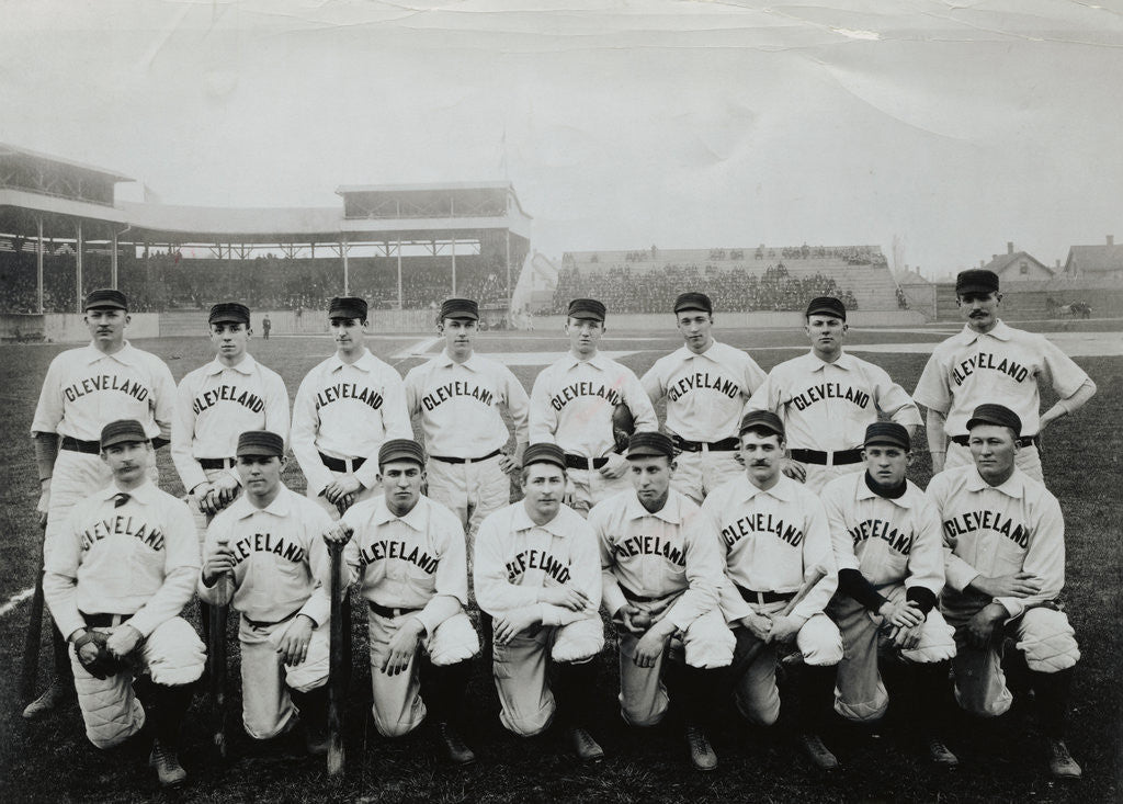 Detail of Cleveland Baseball Club by Corbis