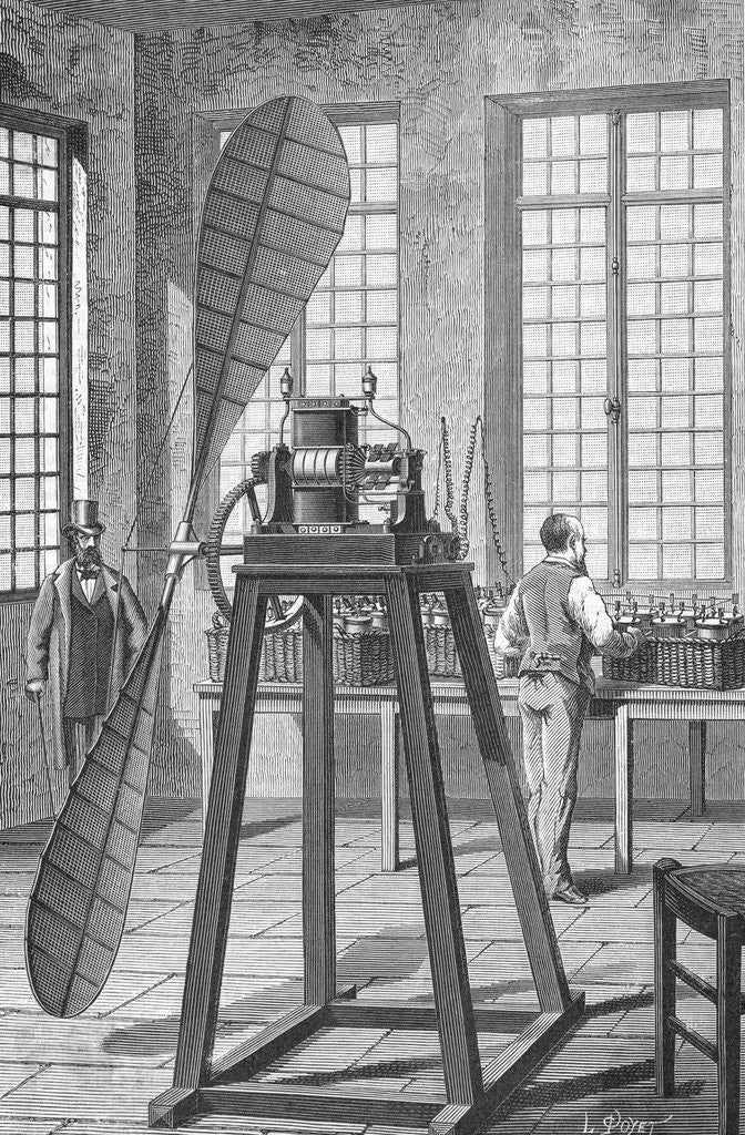 Detail of Illustration Showing Motor Test by Anonymous