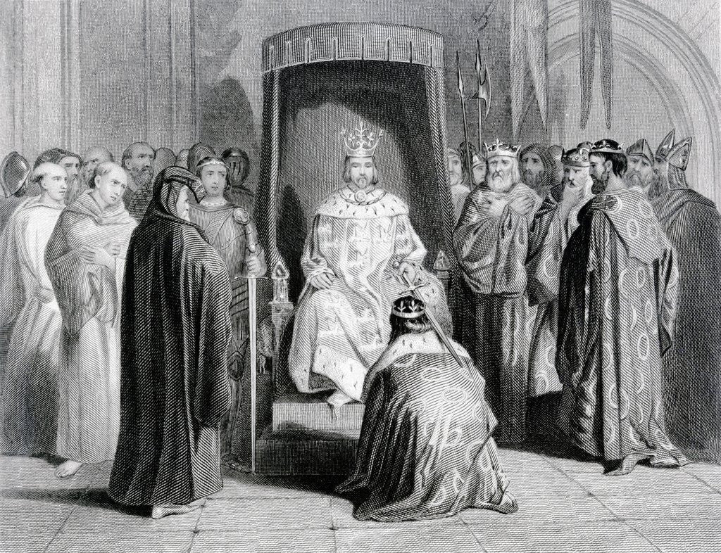 Detail of Richard II by Anonymous