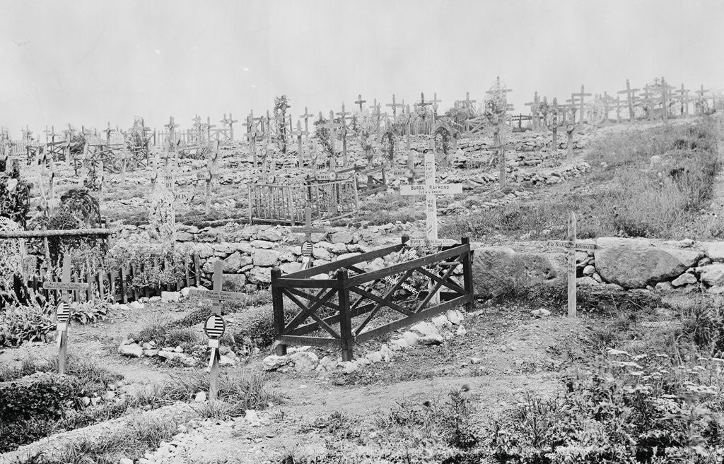 Detail of Military Cemetery by Anonymous