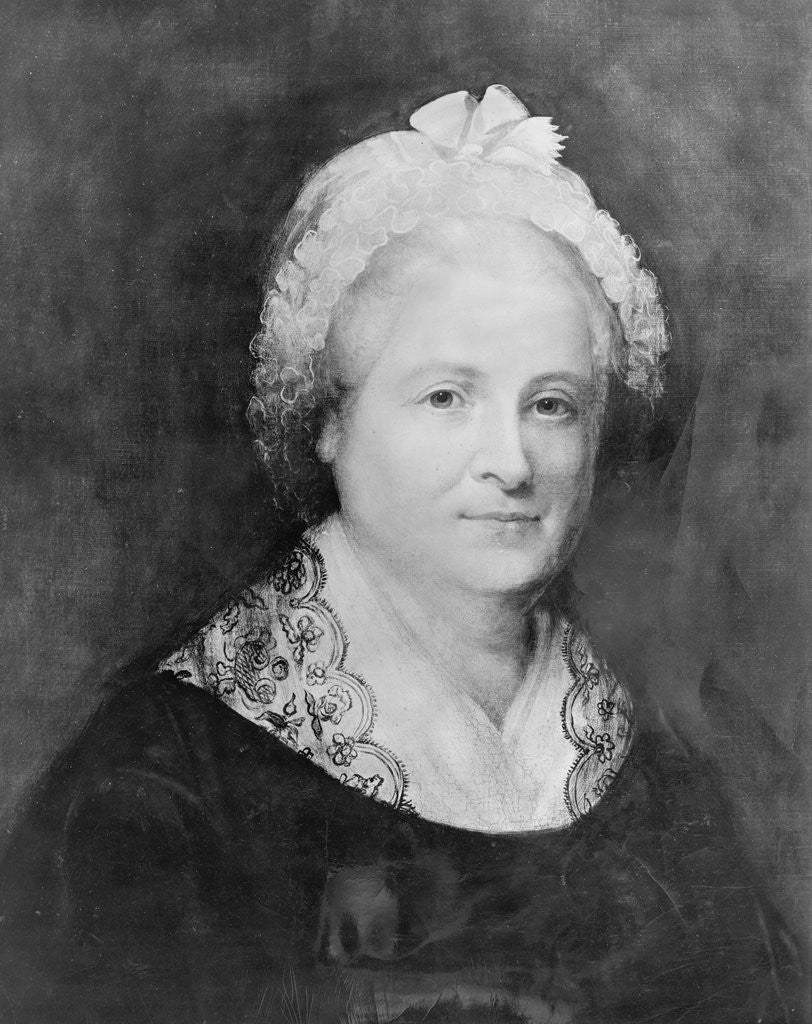 Detail of Portrait of Martha Washington by Corbis