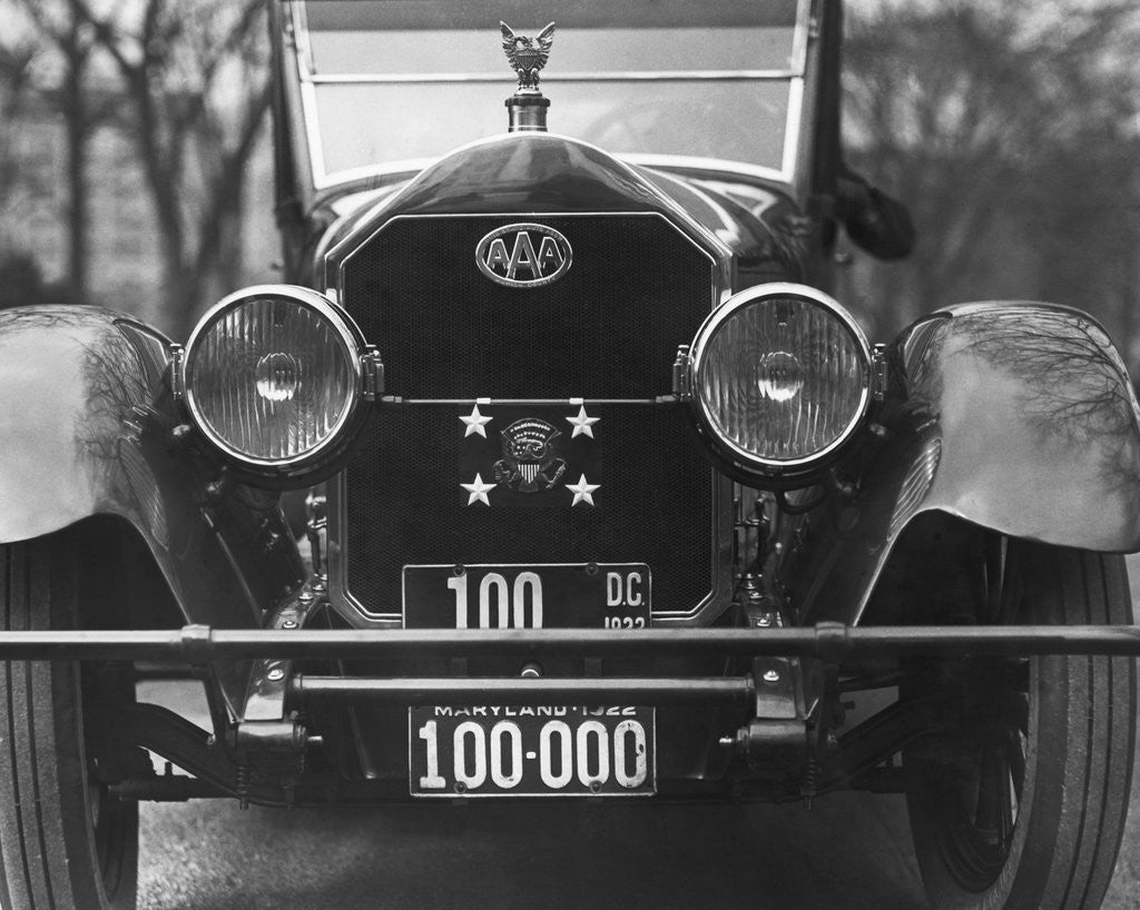 Detail of President Harding's Automobile by Anonymous
