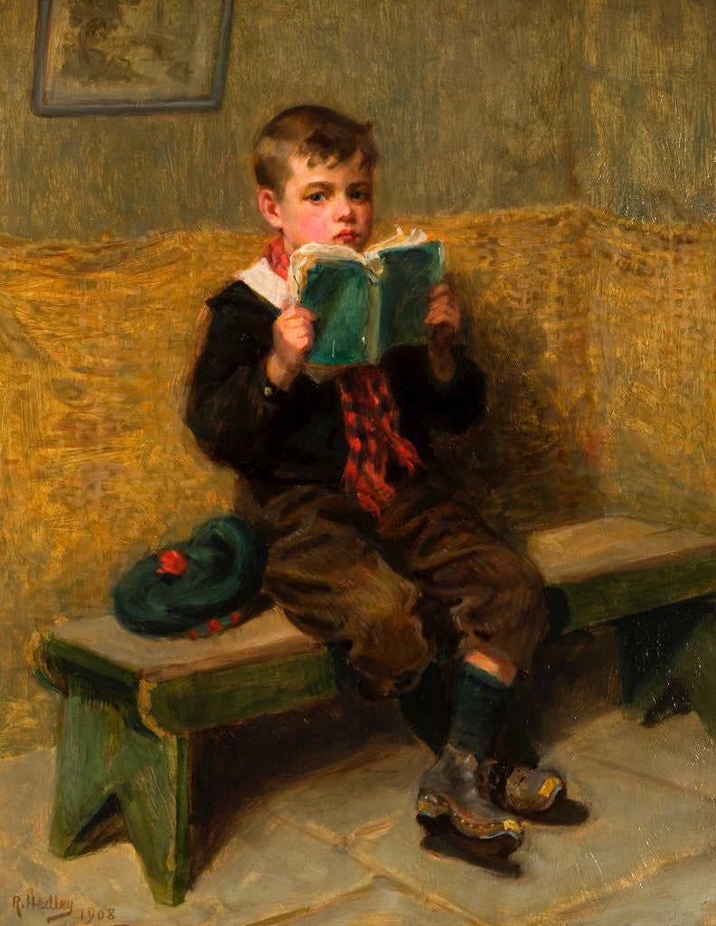 Detail of Kept In by Ralph Hedley