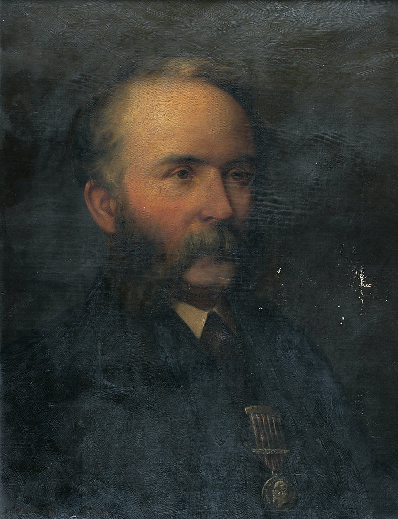 Detail of Portrait of the Artist's Father by Thomas Eyre Macklin