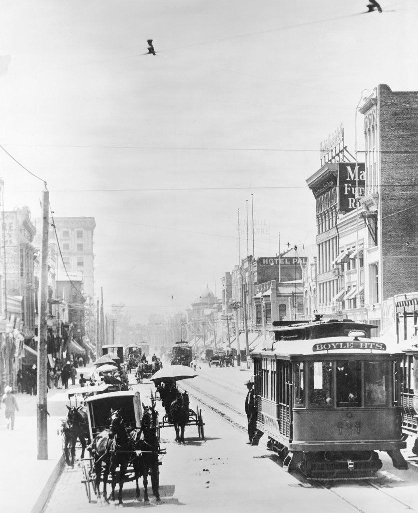 Detail of Los Angeles Intersection by Anonymous