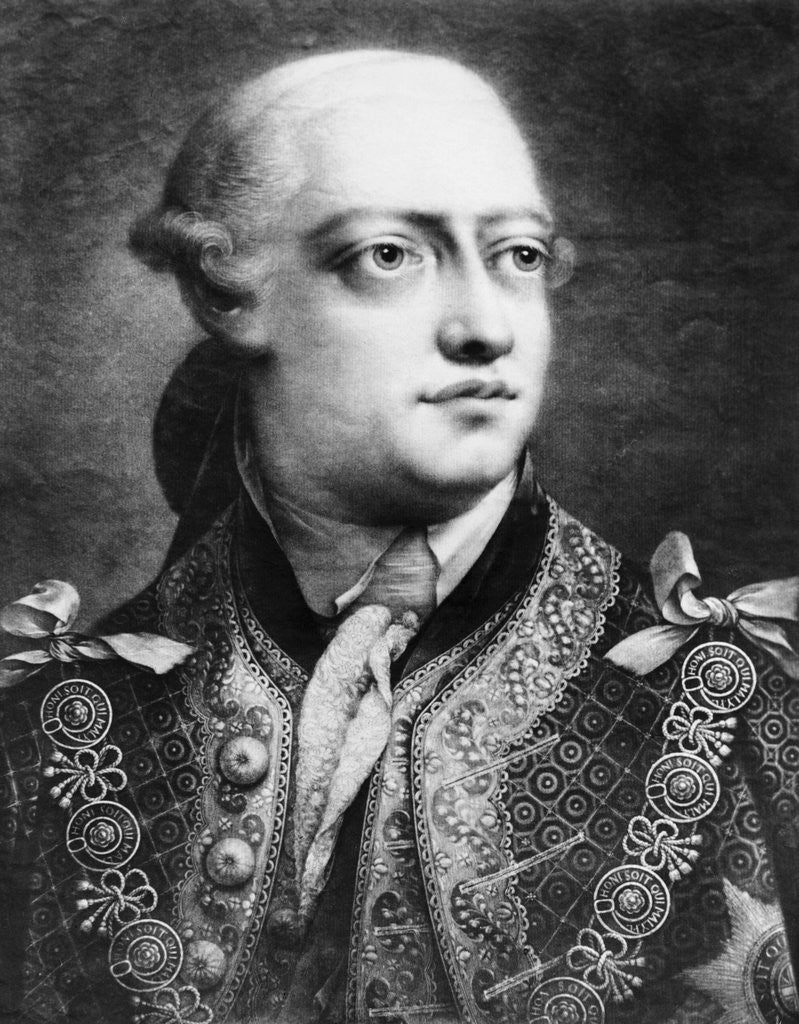 Detail of Portrait of King George III by Corbis