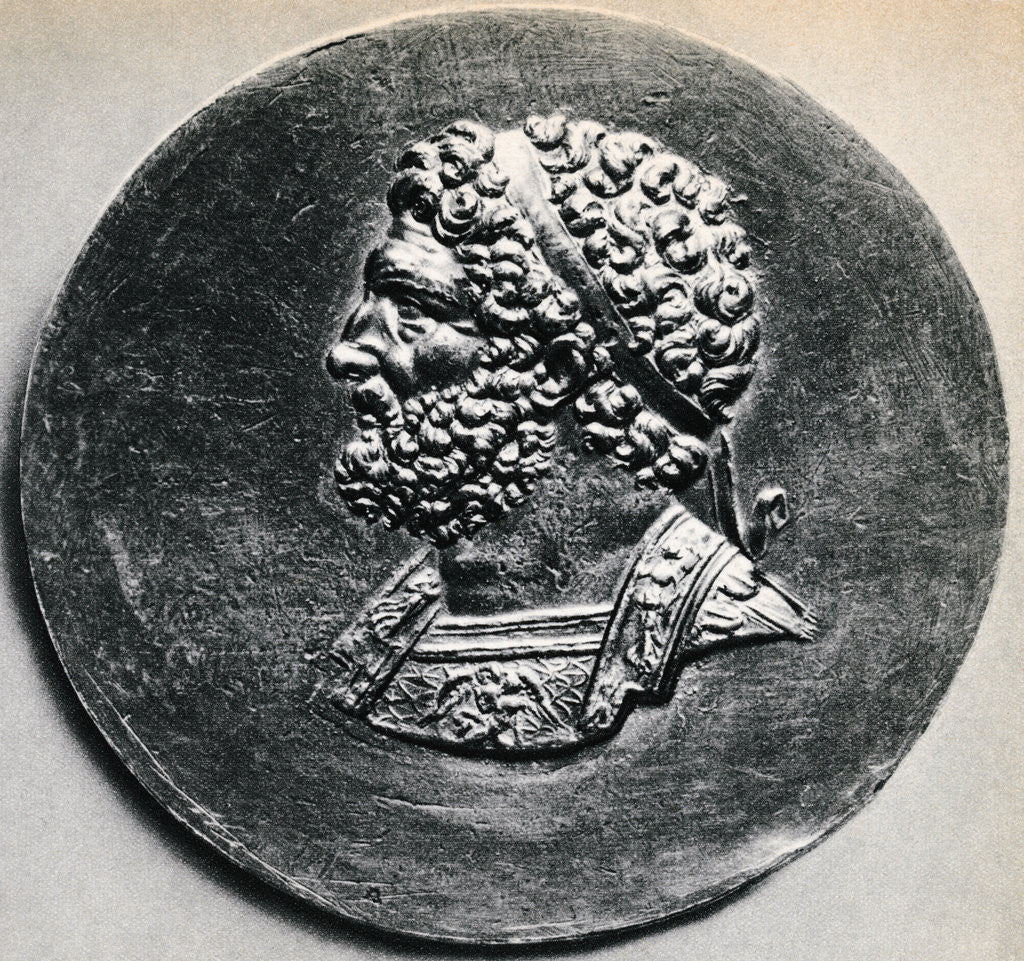 Detail of Portrait of Philip II of Macedon by Anonymous