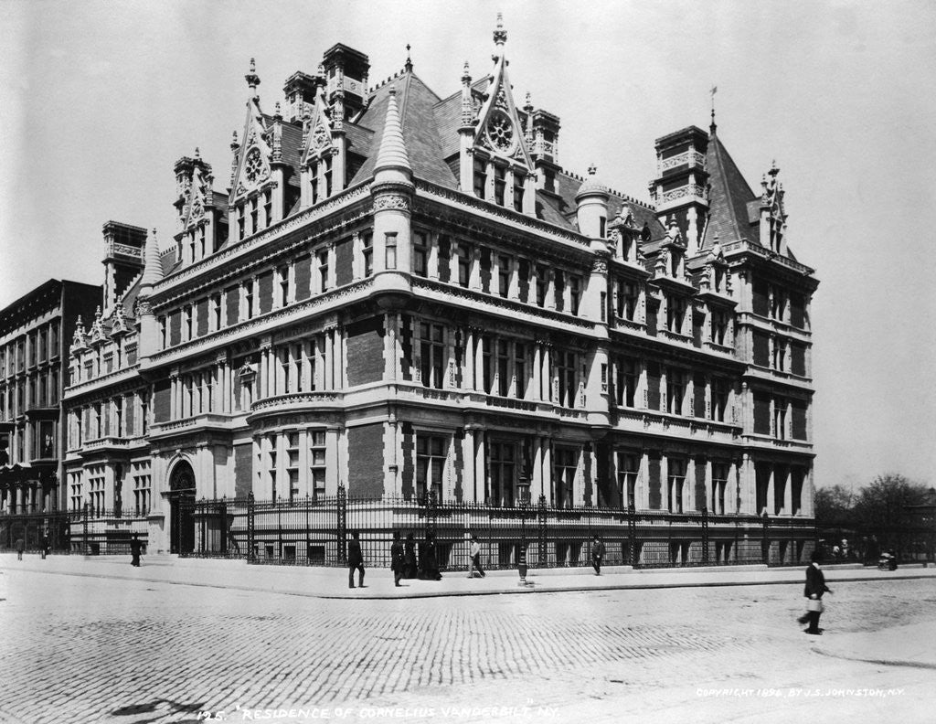 Detail of Vanderbilt Mansion by Anonymous