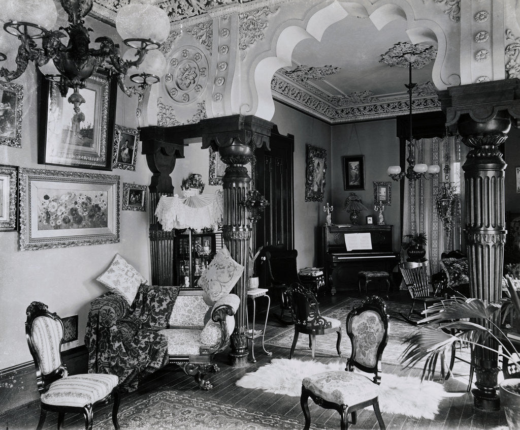 Detail of Victorian Interior by Anonymous