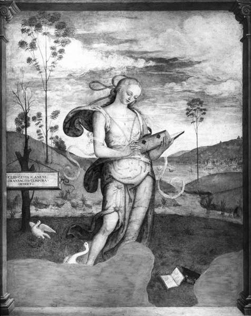 Detail of Clio by Giovanni di Pietro