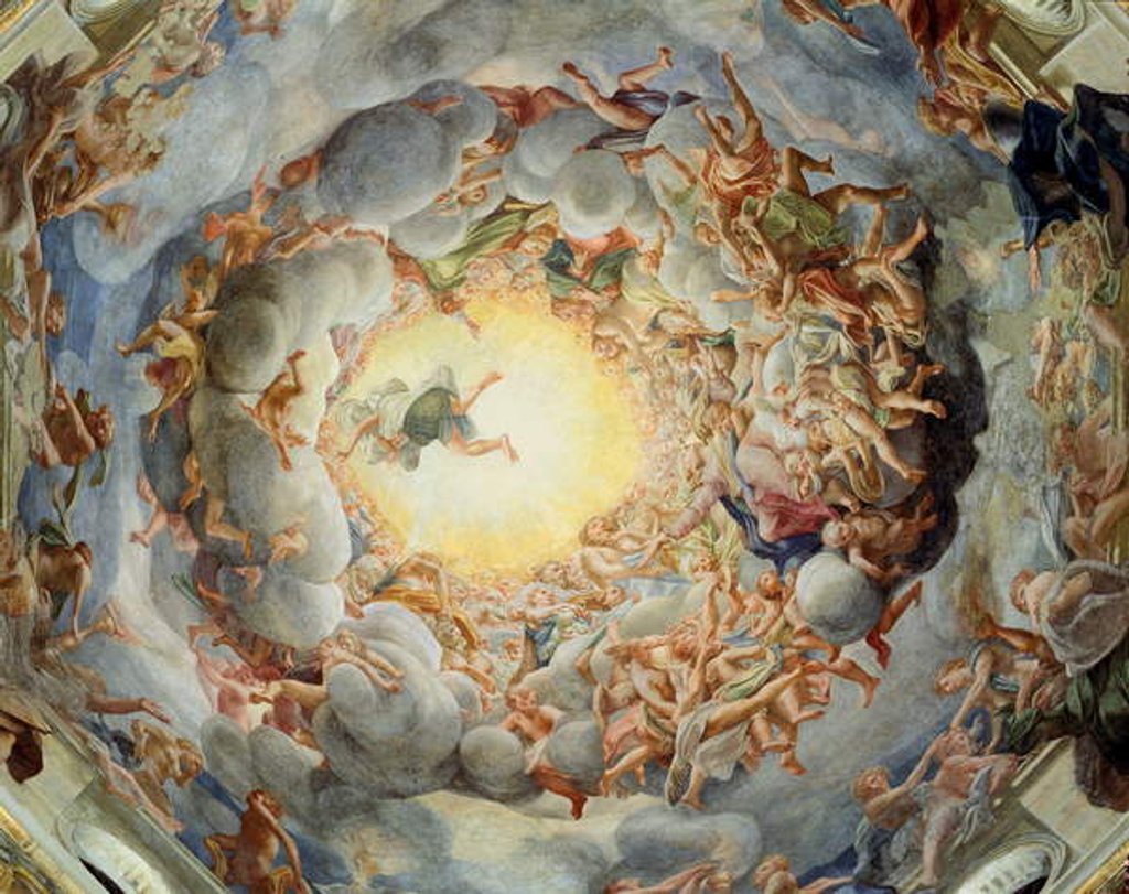 Detail of Assumption of the Virgin by Correggio