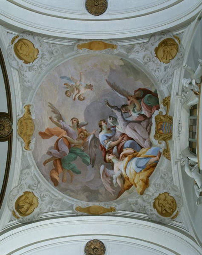 Detail of The Death of Saint Verdiana, 1716 by Giovanni Camillo Sagrestani